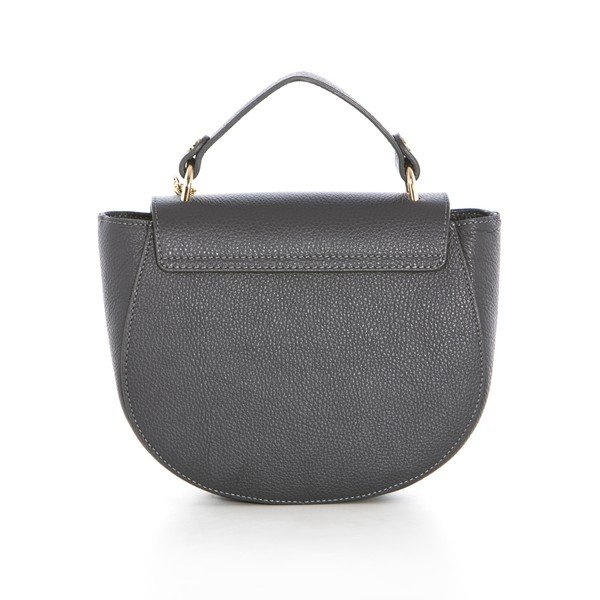 Skórzana torebka Grana Dollaro Grigio-image-4