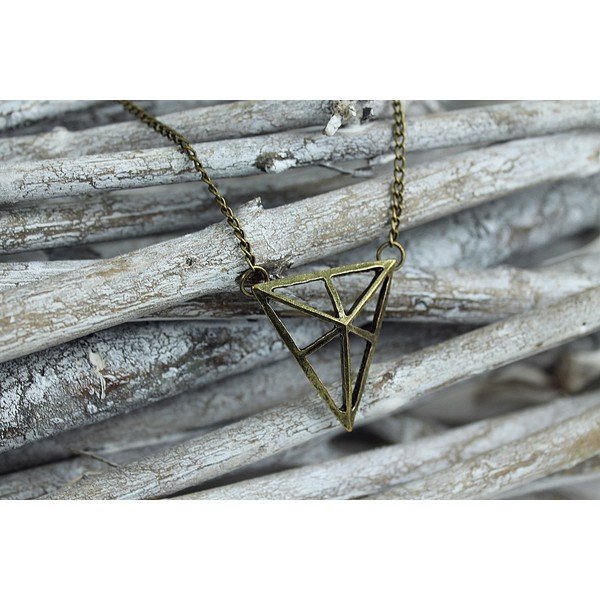 Naszyjnik Geometric Triangle