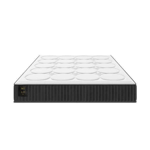 Średnio twardy/miękki sprężynowy materac dwustronny 160x200 cm Enzo – Milo Casa-image-2