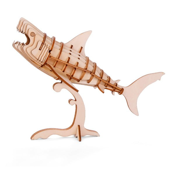 Puzzle 3D z balsy Kikkerland Shark
