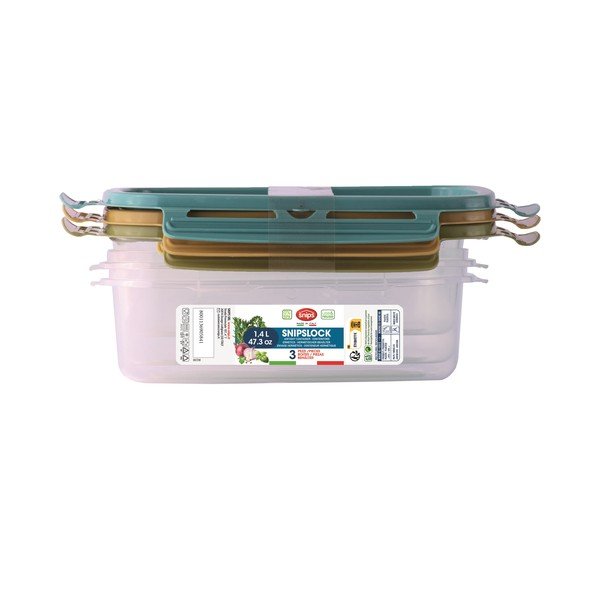 Pojemniki na żywność 3 szt. Snipslock – Snips-image-3