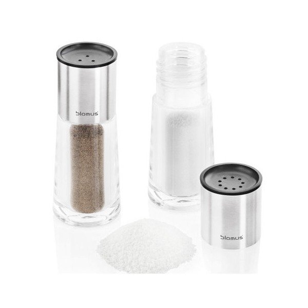 Zestaw solniczki i pieprzniczki Blomus Perea-image-1