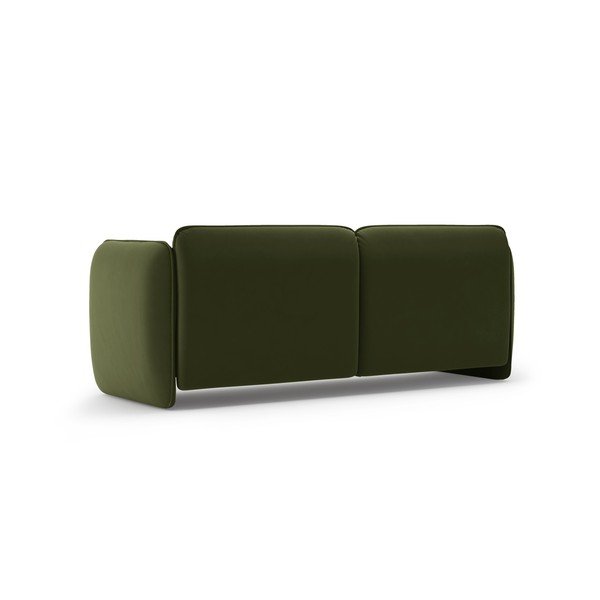 Zielona aksamitna sofa 204 cm Georgia – Micadoni -image-3