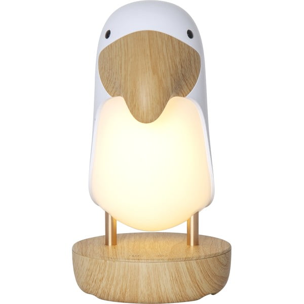 Biało-brązowa lampka nocna LED dla dzieci Toucan – Star Trading-image-3