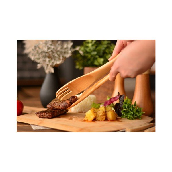 Bambusowe sztućce do sałaty Bambum Boli-image-2
