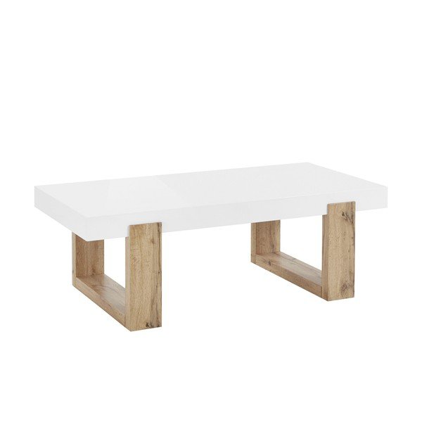 Biały stolik 60x120 cm Solid – Støraa-image-1