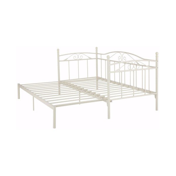 Białe łóżko rozkładane Støraa Bibi, 90x200 cm-image-1