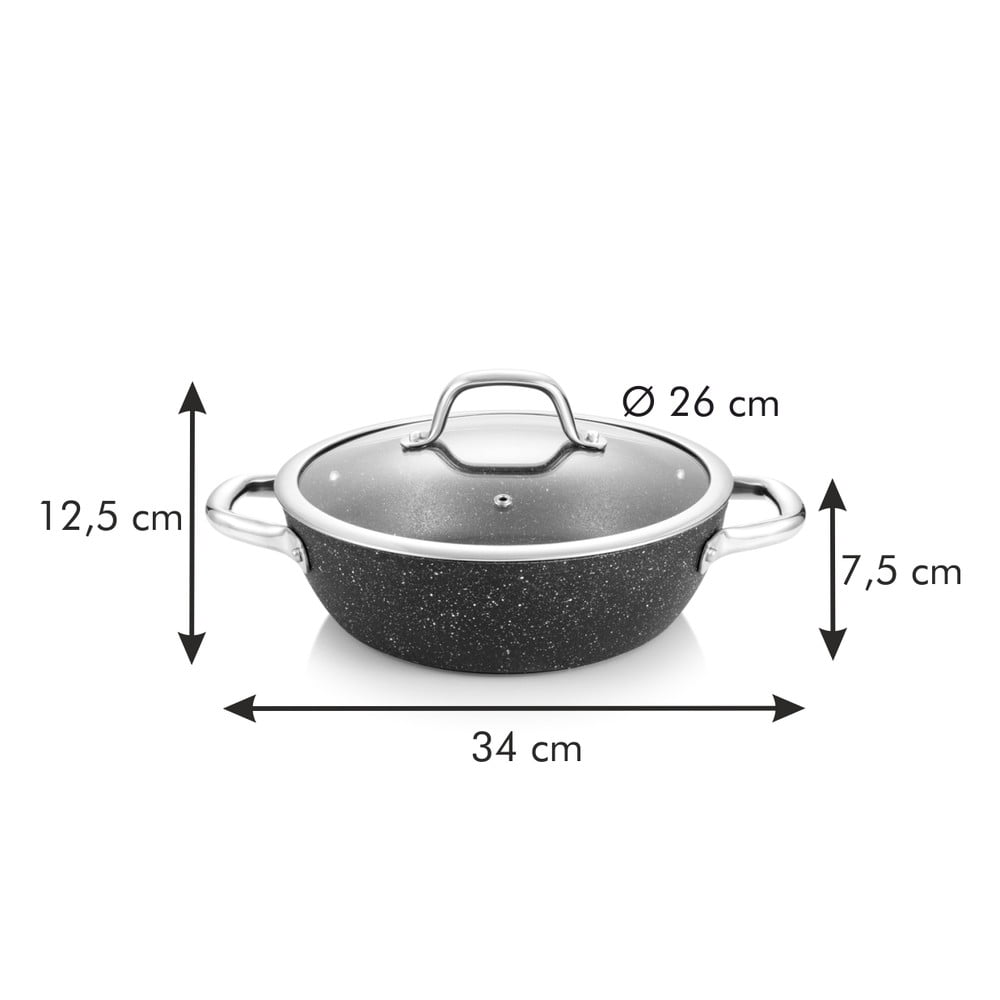 Patelnia z pokrywką ø 26 cm President – Tescoma (zdjęcie 3)