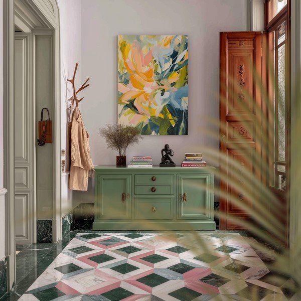 Obraz drukowany na płótnie 70x100 cm Floral Gust – Styler-image-1