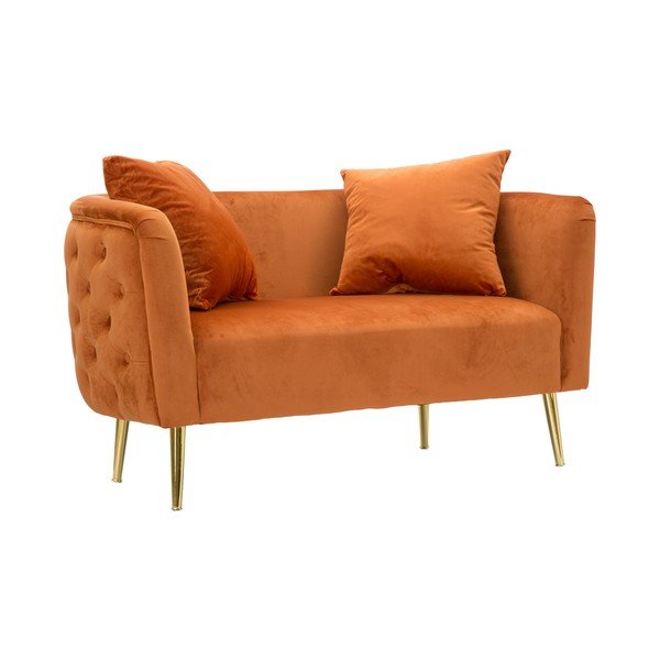 Pomarańczowa sofa Mauro Ferretti Bucarest-image-1