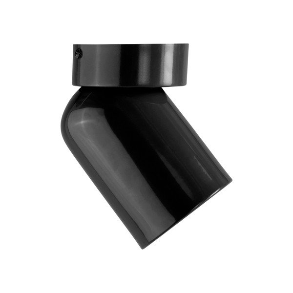 Czarna metalowa lampa punktowa z elastyczną konstrukcją/ze ściemniaczem ø 10,5 cm Ara – Jotex