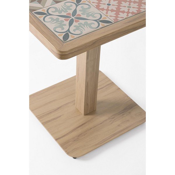 Stalowy stolik ogrodowy 73x73 cm Kalimera – Bizzotto-image-3