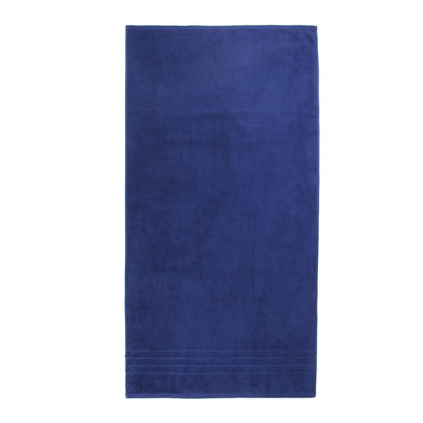 Granatowy ręcznik Artex Omega, 100x150 cm