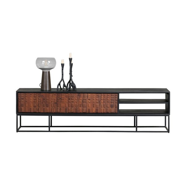 Stolik pod TV z drewna egzotycznego sheesham BePureHome-image-4