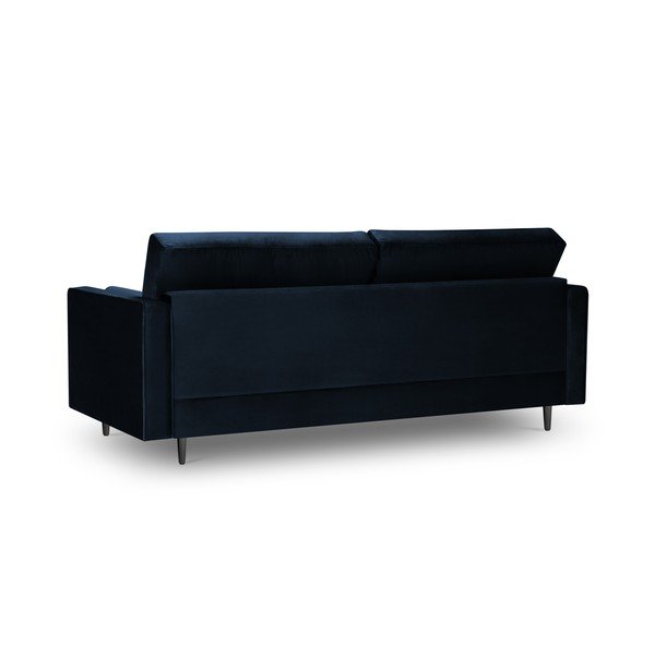 Niebieska aksamitna sofa Milo Casa Santo, 219 cm-image-4