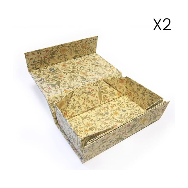 Pudełka prezentowe zestaw 2 szt. 39x49 cm Primavera – Kartos-image-1