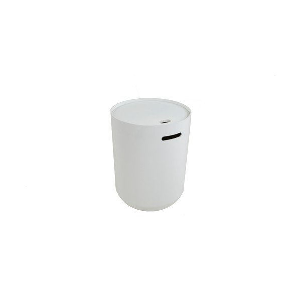 Biały stolik Canett Olivia, ⌀ 39 cm-image-3