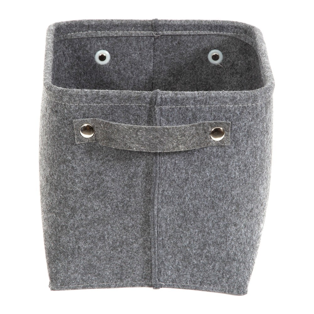 Szary filcowy koszyk Compactor Felt Basket, 29x24 cm (zdjęcie 4)