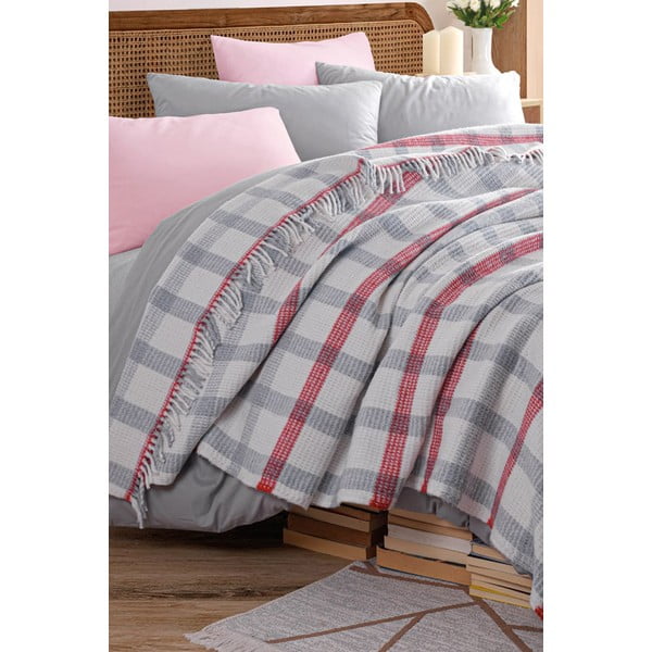 Szara narzuta 180x220 cm Warm Soft – Mijolnir-image-2