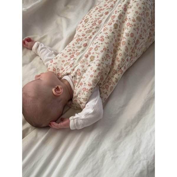 Beżowy śpiworek dziecięcy z bawełny organicznej 45x87 cm Augusta – Cam Cam Copenhagen-image-1