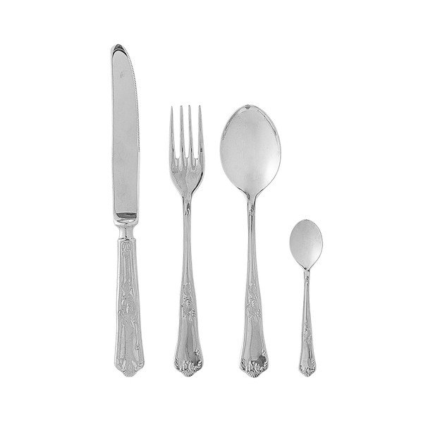 Sztućce ze stali nierdzewnej w kolorze srebra 16 szt. Tilly – Bloomingville