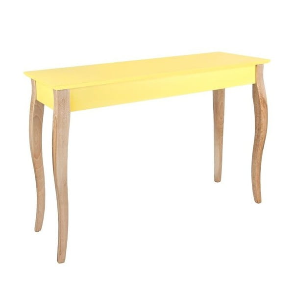 Konsolka  Dressing Table 150x74 cm, żółta