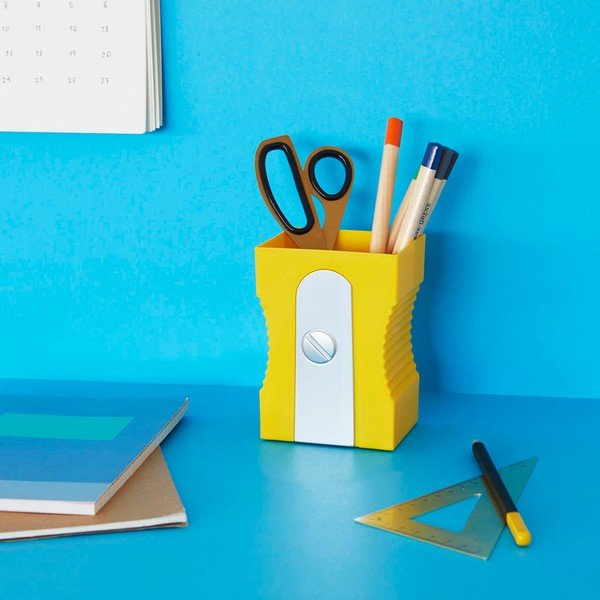 Plastikowy kubek na długopisy Sharpener – Balvi-image-1