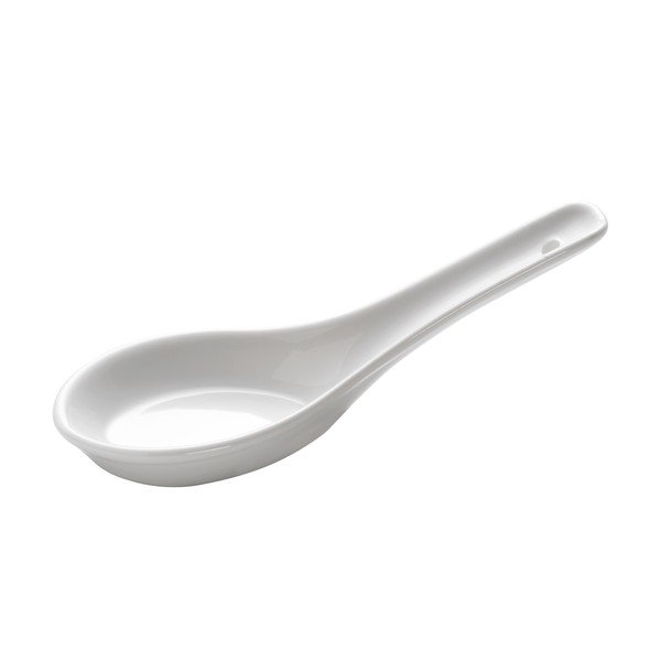 Biała porcelanowa łyżka Maxwell & Williams Basic