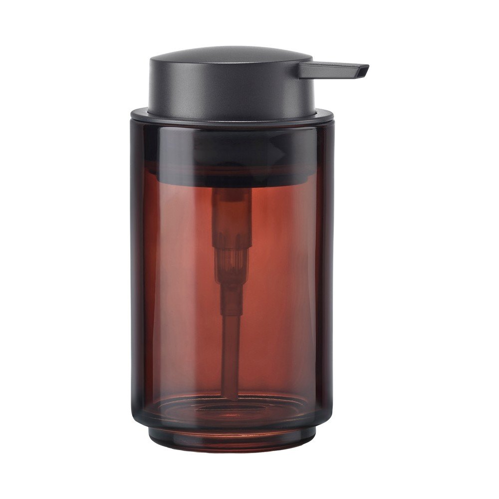 Brązowy szklany dozownik do mydła 250 ml Tada – Zone