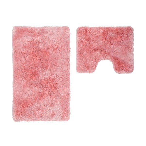 Zestaw 2 dywaników łazienkowych z wcięciem Spotlight Pink
