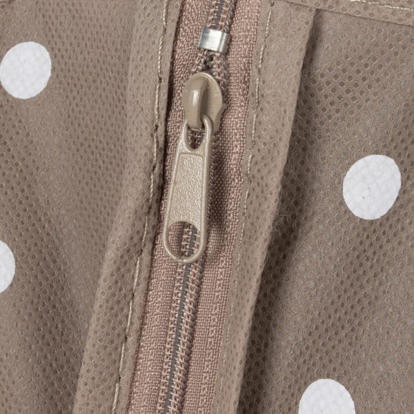 Beżowy pokrowiec na ubrania Compactor Dots, 100 cm-image-3