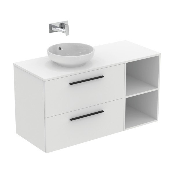 Biały blat łazienkowy  120x51 cm i.Life B – Ideal Standard-image-2