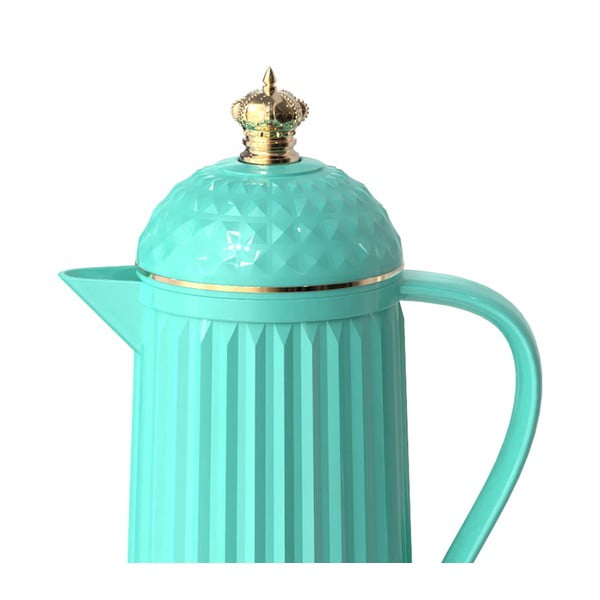 Turkusowy termos 920 ml Crown  – PT LIVING-image-2