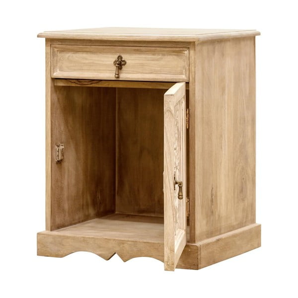 Szafka nocna z litego drewna mango Massive Home Sweet-image-3