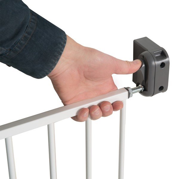 Biała metalowa bramka ochronna dla dzieci – Roba-image-3