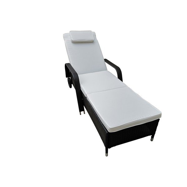 Leżak ogrodowy ze sztucznego rattanu Timpana Sun