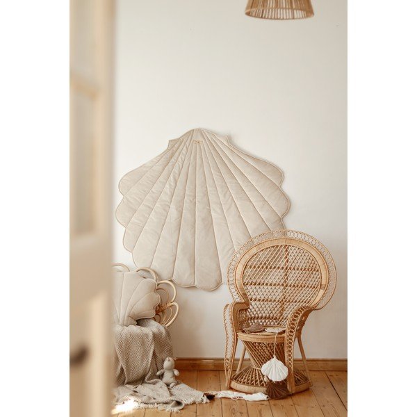 Beżowy dziecięcy koc do zabawy Cream – Moi Mili-image-4