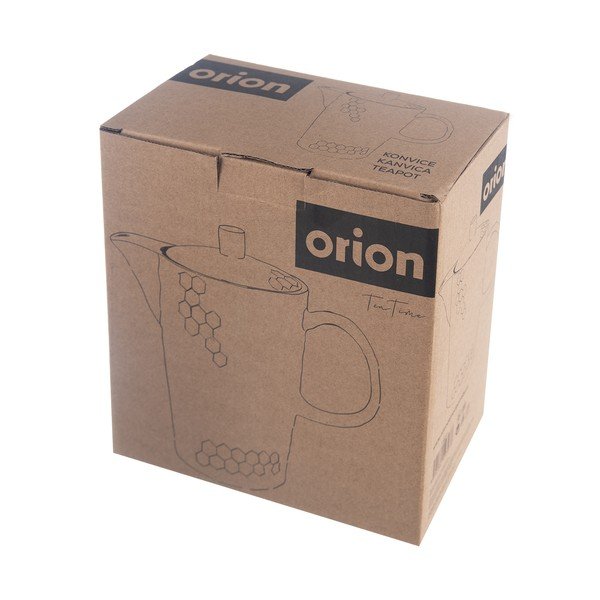 Czarny ceramiczny dzbanek do herbaty 1,3 l Tea Time – Orion-image-4