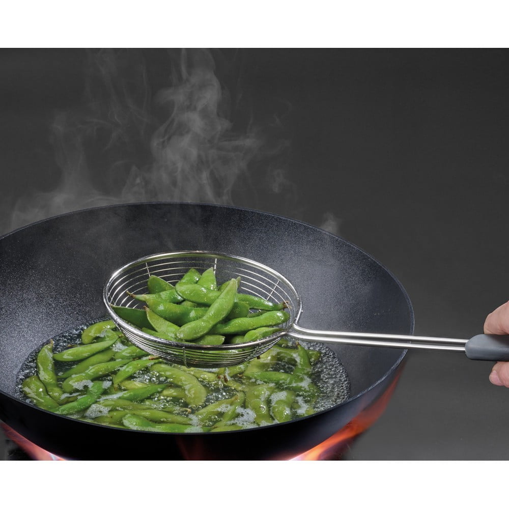 Zestaw przyborów kuchennych ze stali nierdzewnej 3 szt. Fusion Wok Set – Joseph Joseph (zdjęcie 11)