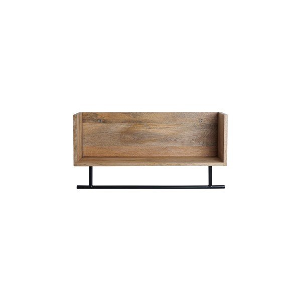 Półka z litego drewna mango w naturalnym kolorze 65 cm Sofie – Ellos Home-image-3