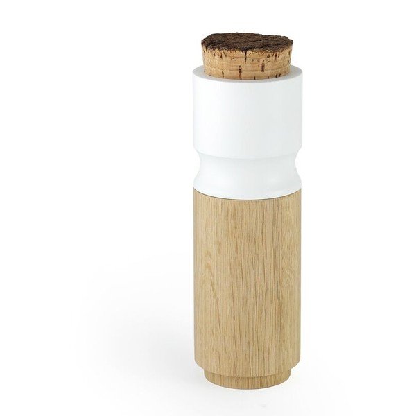 Młynek z drewna dębowego do pieprzu i soli Wireworks Pinch&Grind-image-2