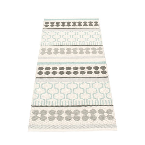 Szaro-turkusowy dywan odpowiedni na zewnątrz 70x90 cm Asta Pale Turquoise – Pappelina-image-2