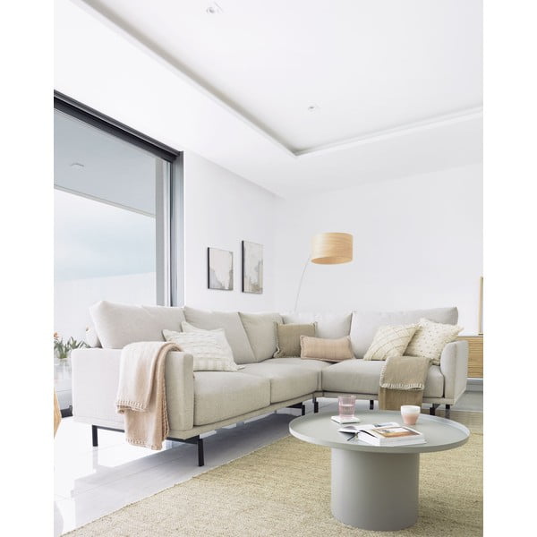 Metalowy okrągły stolik ø 72 cm Fleksa – Kave Home-image-2