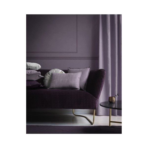 Fioletowa dekoracyjna poszewka na poduszkę Velvet Atelier, 45x45 cm-image-1