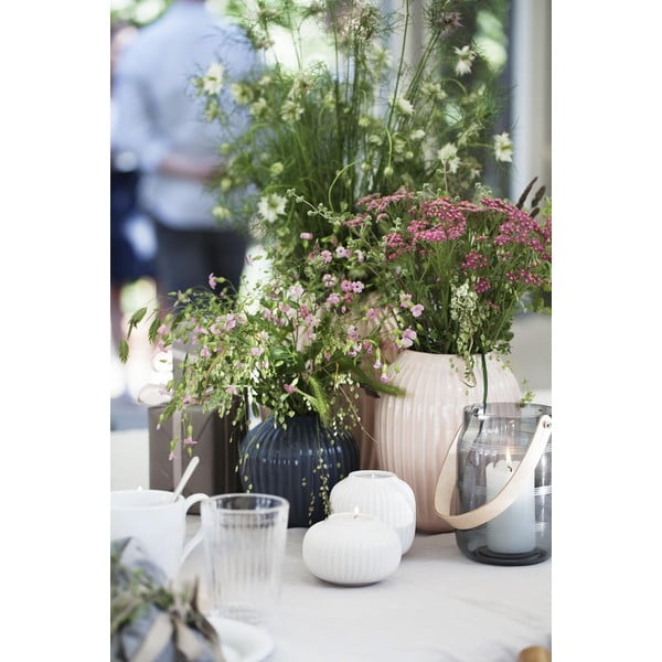 Biały porcelanowy świecznik na tealighty Kähler Design Hammershoi, ⌀ 10 cm-image-3