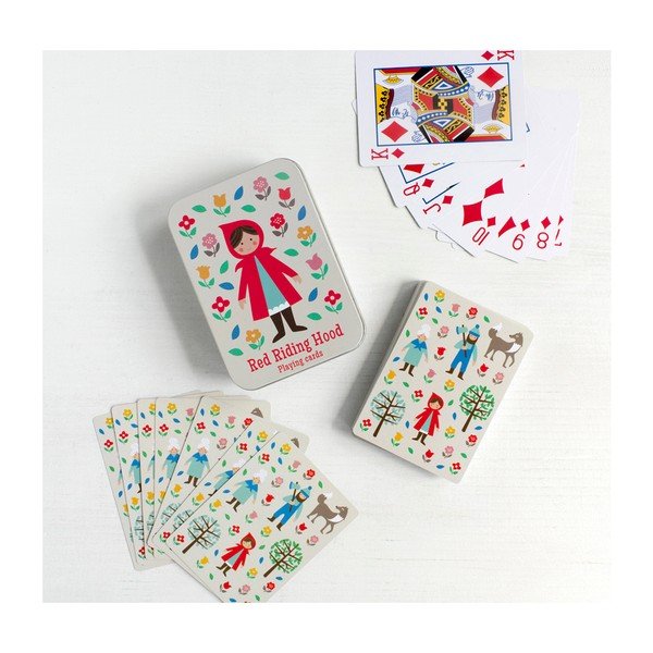 Karty do gry Czerwony Kapturek Rex London Red Riding Hood-image-3