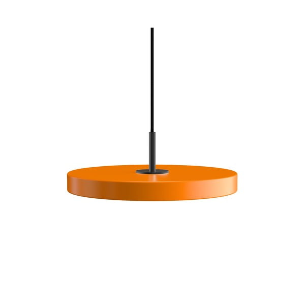Pomarańczowa lampa wisząca LED z metalowym kloszem ø 31 cm Asteria Mini – UMAGE