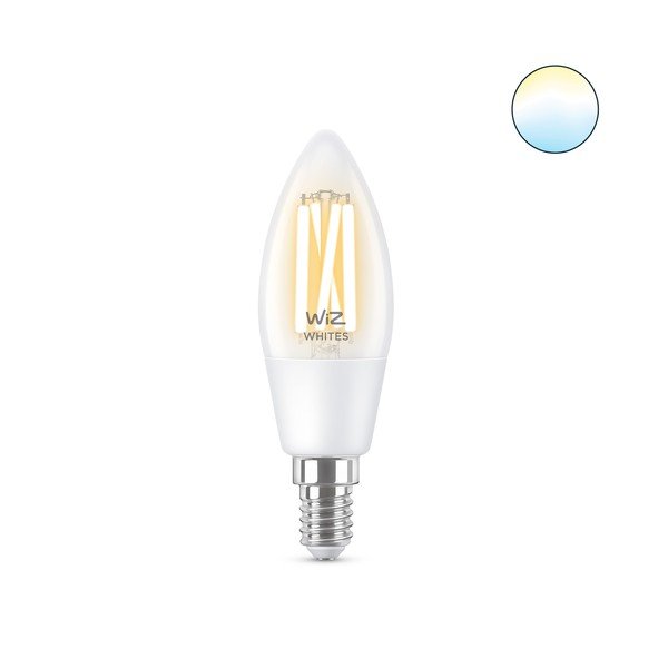 Inteligentna żarówka filamentowa z gwintem E14, 5 W – WiZ