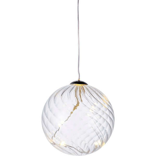 Dekoracja świetlna LED w kształcie bombki Sirius Wave Ball, ⌀ 8 cm