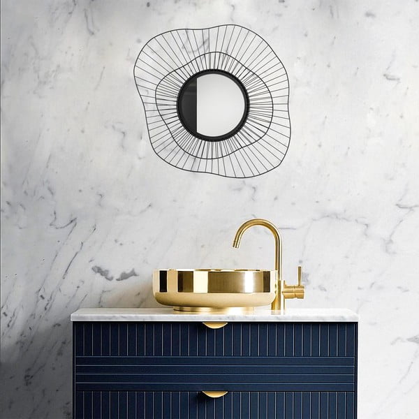 Lustro ścienne 69x60 cm Flora – Wallity-image-3